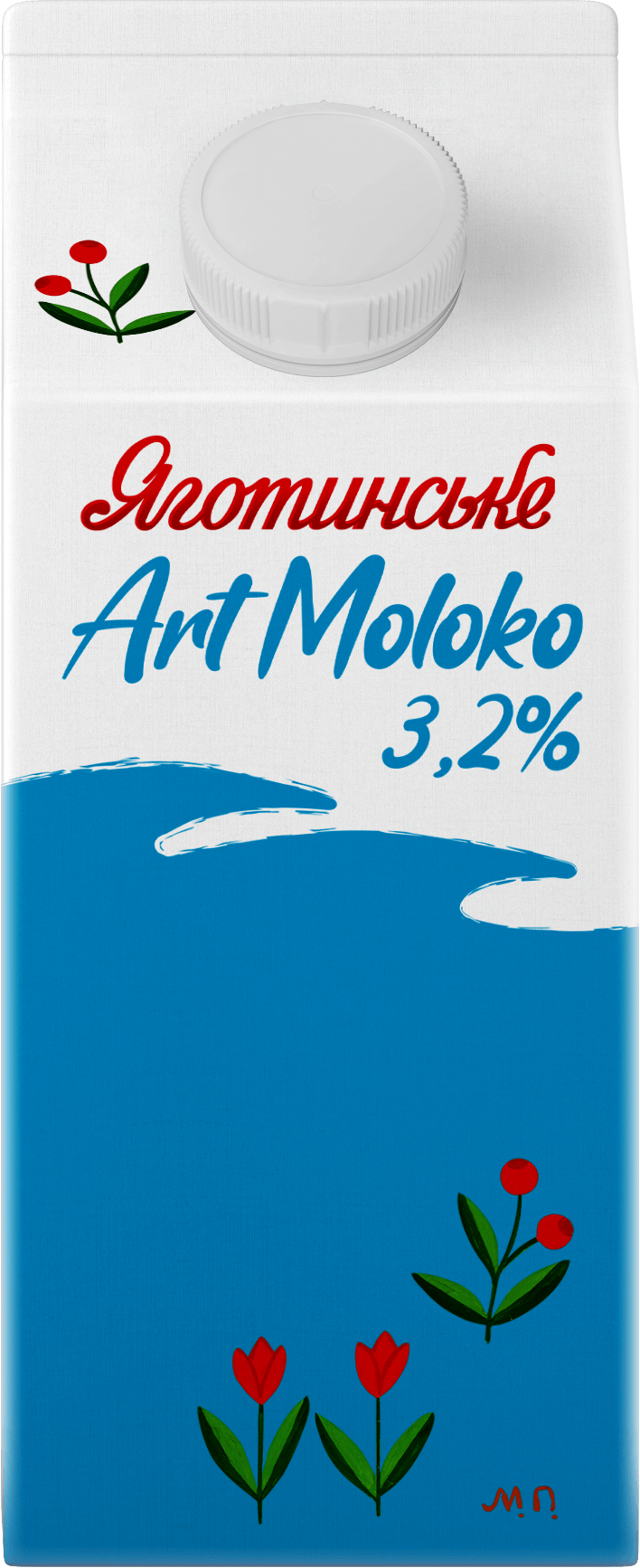 Упаковка молока без корови